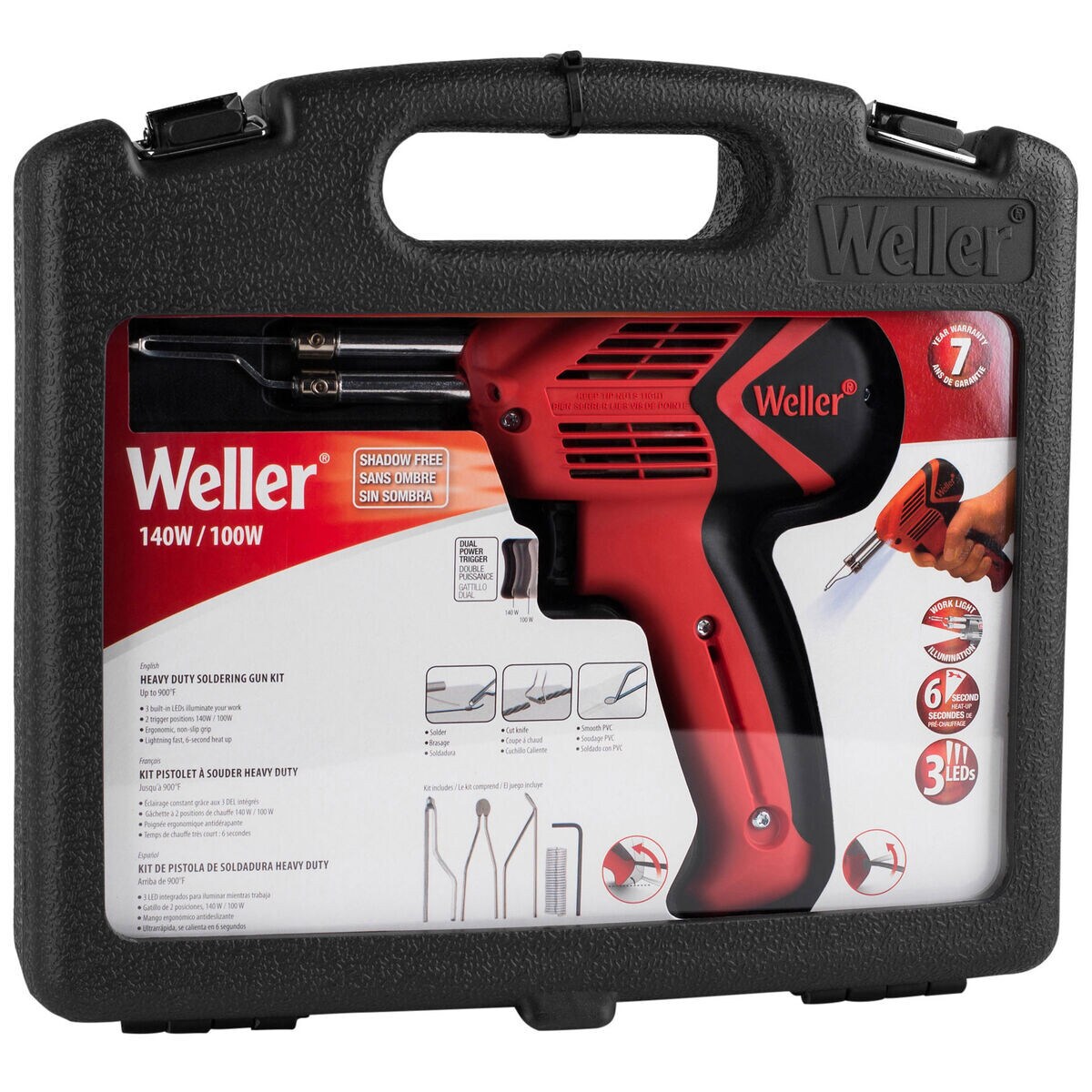 Weller 9400PK 100/140 Watt Soldering Gun Kit